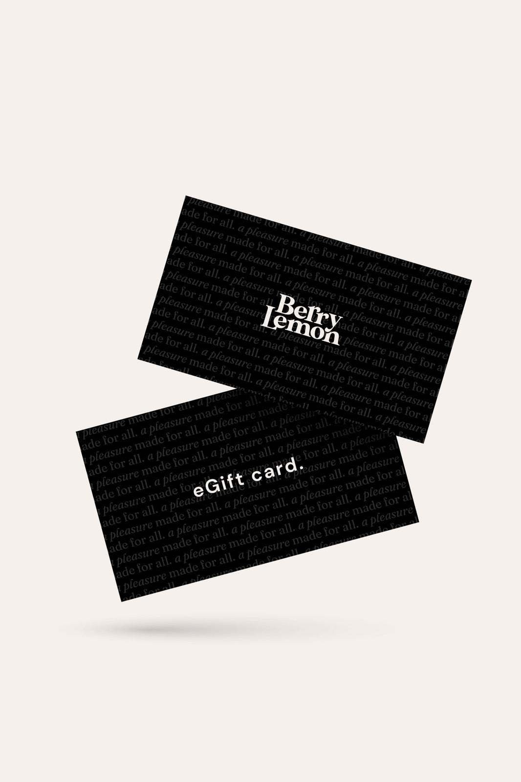 BerryLemon Sexual Wellness Gift Card | Discreet Shipping Sex Toys BerryLemon Sexual Wellness Gift Card | Discreet Shipping Sex Toys